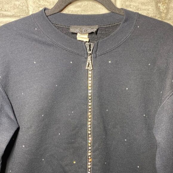 St. Clair International Zip Up Sweater Women's Size Small - Picture 5 of 10